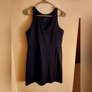 Black gap tennis dress with shorts large